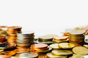 Thai Baht Coins money, financial, investment