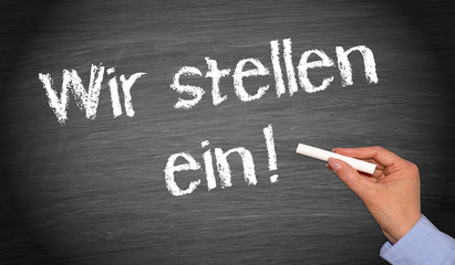 Wir stellen ein - Jobangebot und Stellensuche, Bewerbung und Arbeitslosigkeit