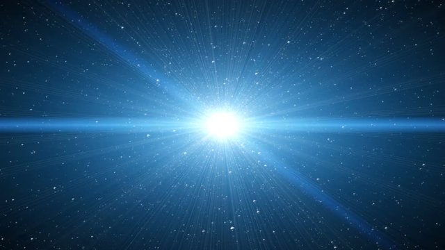 Dust particle explosion, Light ray effect. UHD 4k 3840x2160.
