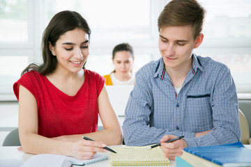 Obraz premium Group of young students