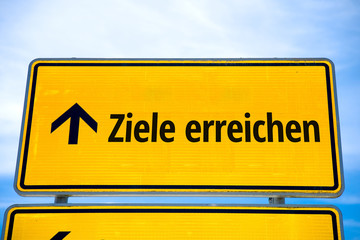 Ziele erreichen 