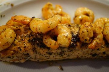 Gebratene Scampi