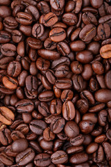 Roasted coffee beans