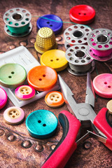 Sewing button set