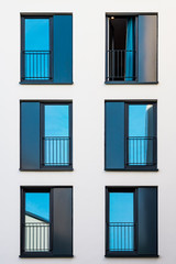 Detail eines Gebäudes in der Hansestadt Rostock