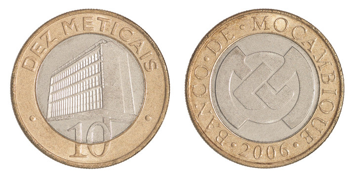 Mozambique coin meticals
