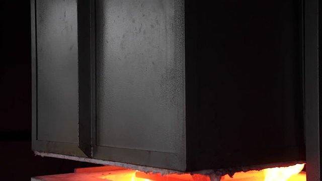 Abriendo el Horno de Ceramica a Gas