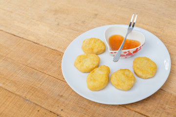 Chicken nuggets crispy