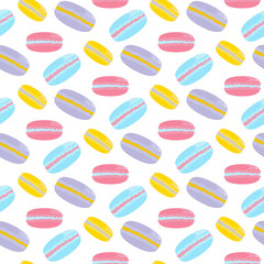 Macarons cake pattern