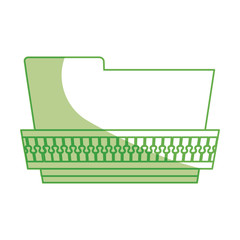 metallic zipper symbol