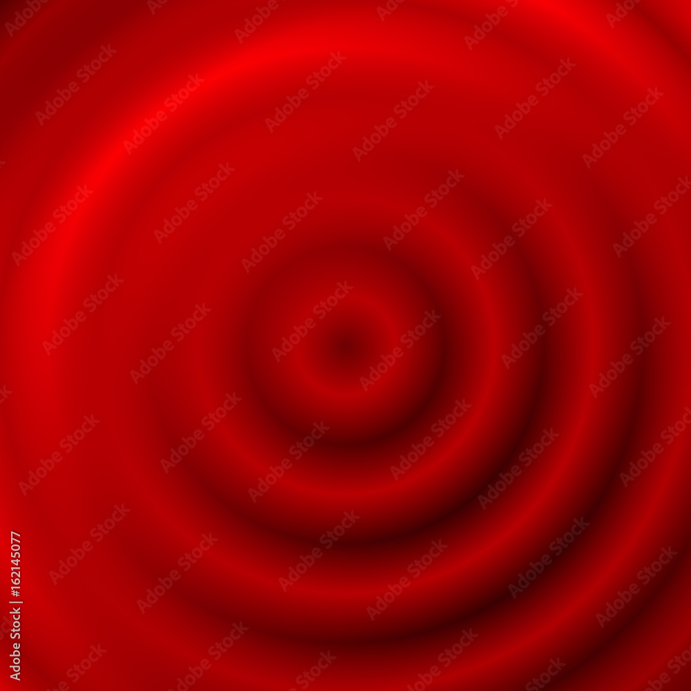 Aufkleber Circular pattern with concentric circles. Faded overlapping circle shapes, abstract ripple effect