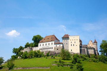 Fototapeta na wymiar Lenzburg castle