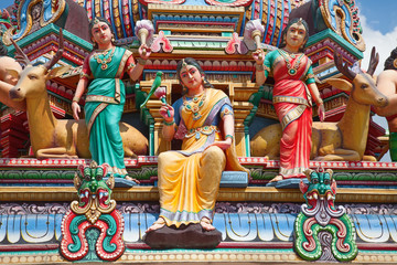 Naklejka premium Hindu temple