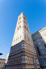 Fototapeta na wymiar Florence Cathedral day view, tuscany, italy