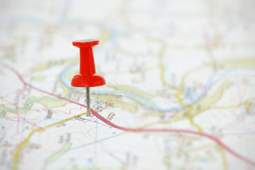 Destination on a Map