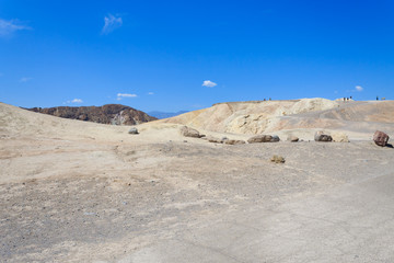 View from Zabriskie Point, California, USA.