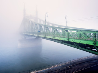 Foggy Liberty Bridge