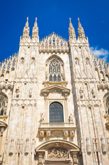 Fototapeta na wymiar Milan Cathedral (Dome), Italy