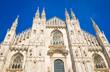 Fototapeta na wymiar Milan Cathedral (Dome), Italy