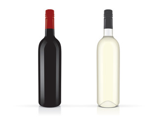 wine for your design and logo Mock Up