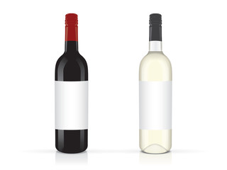wine for your design and logo Mock Up