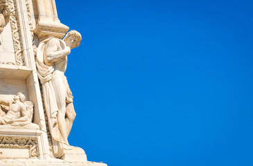 Obraz premium Historic architecture in Milan, Italy