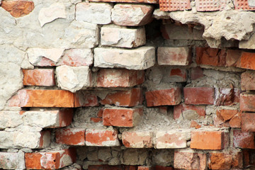 Old brick wall in a background image