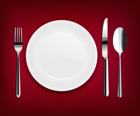 Plate With Spoon
