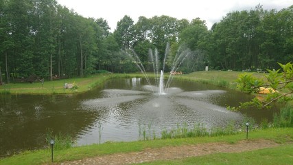 Fountain in the park 