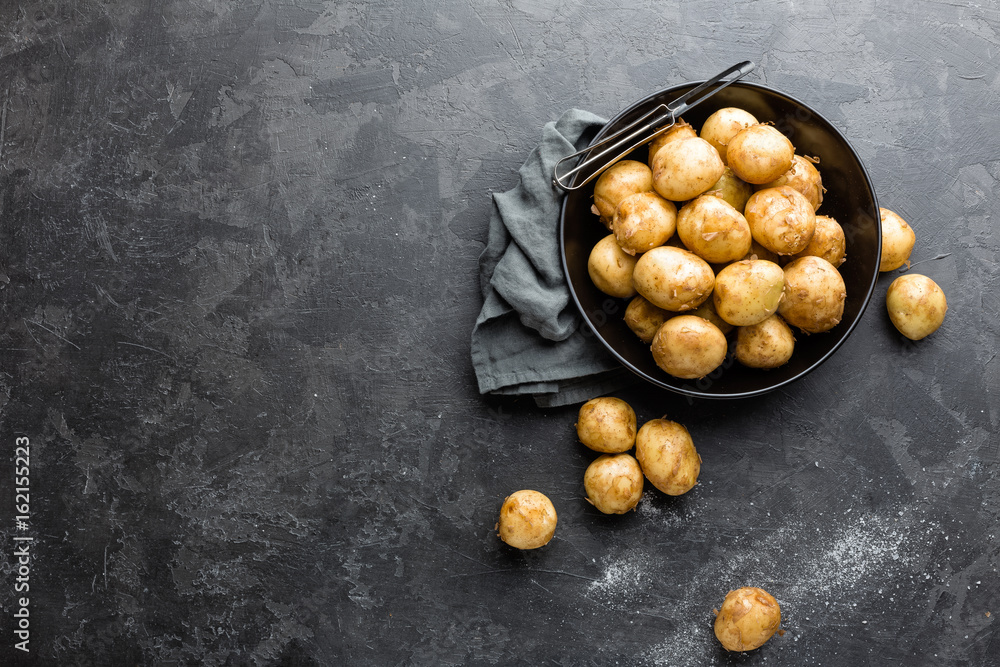 Canvas Prints raw potato