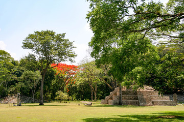 Copan is an archaeological site of the Maya civilization in Honduras