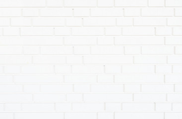 Fototapeta na wymiar surface of white brick wall background