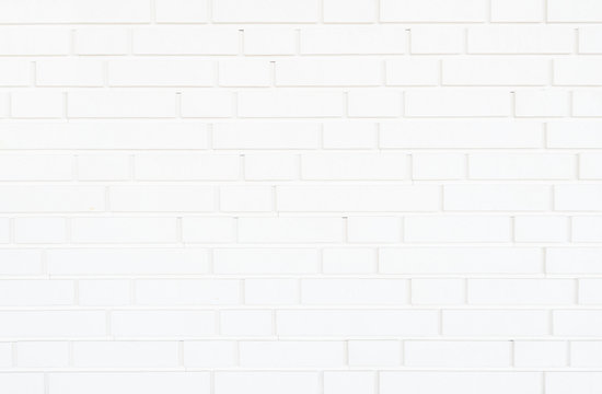 surface of white brick wall background