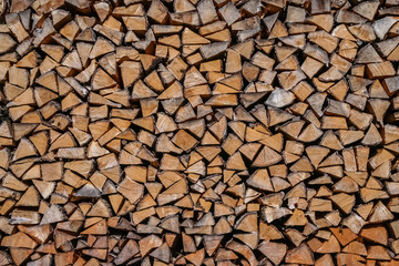 Pile of firewood