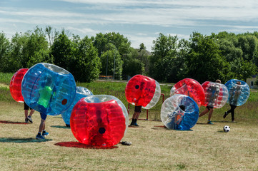 Bubble Soccer Football‎