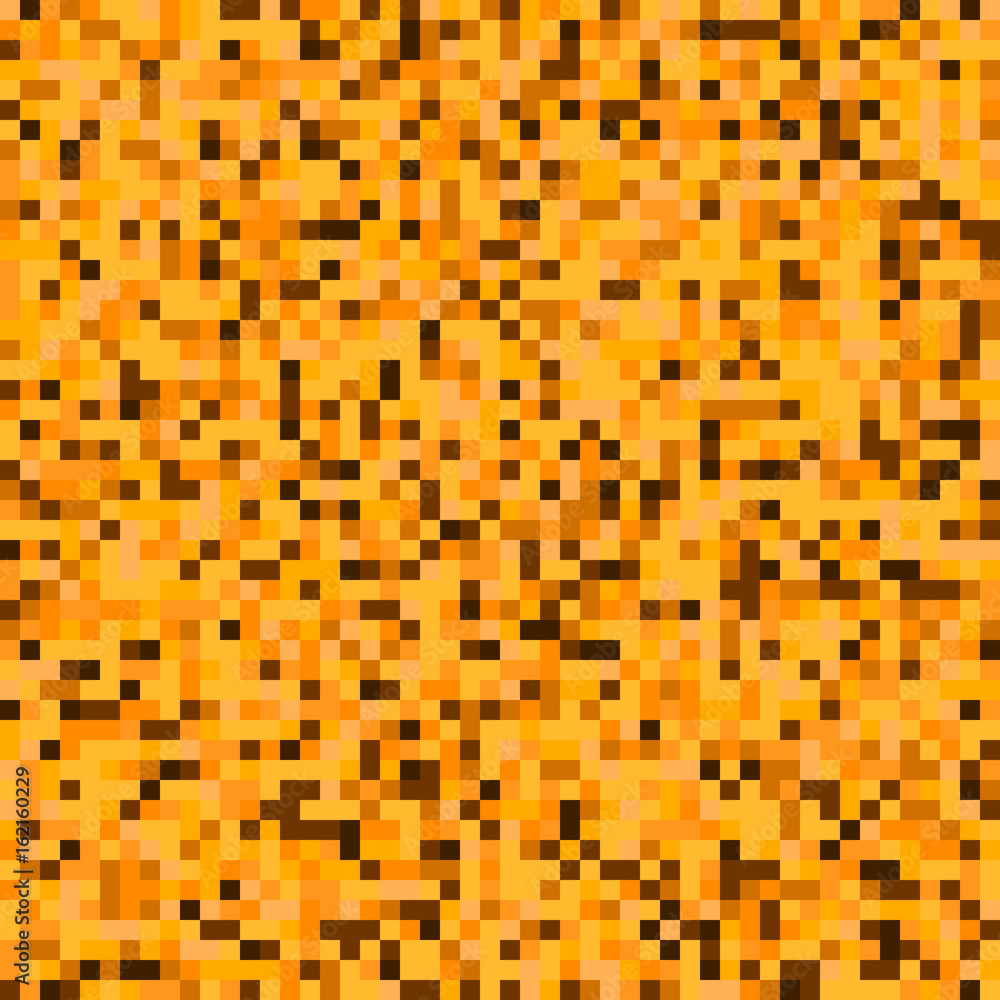 Poster minimal seamless pixelated mosaic pattern with random pixels. repeatble low resolution, retro textur