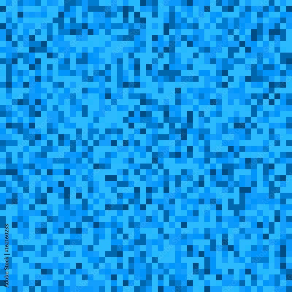 Poster minimal seamless pixelated mosaic pattern with random pixels. repeatble low resolution, retro textur