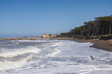 Meer bei Cecina Italien