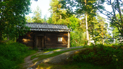Hut in the park Seurasaari, Helsinki, Finland
