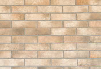 surface of Peach Fuzz  textured brick wall background