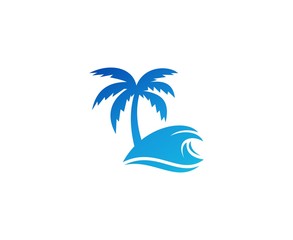 Fototapeta na wymiar Wave logo