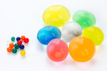 Hydrogel balls small and big