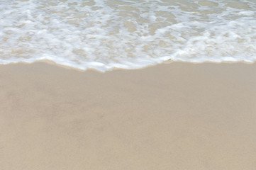 Fototapeta na wymiar Sand and wave background