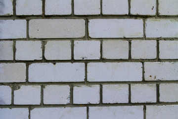 Wall, masonry of sand-lime brick.