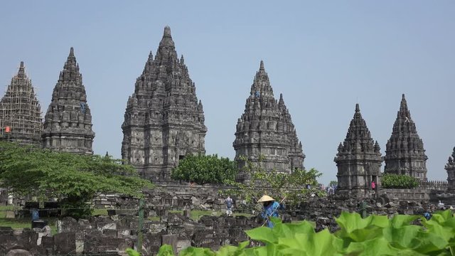 Candi Prambanan or Candi Rara Jonggrang is an 9th-century Hindu temple compound in Central Java, Indonesia,