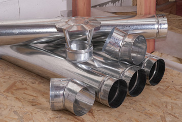 air ducts made of metal