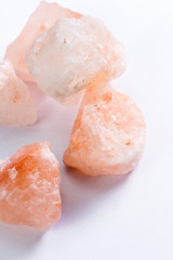 Himalayan pink salt rock