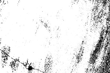 Fototapeta premium Natural wood board monochrome vector texture. Obsolete texture of timber board.