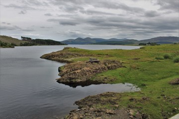 Fototapeta na wymiar Loch Doon - South West Scotland