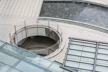 Obraz premium Stuttgart Flughafen Architecture Interior German Europe Airport Inside Travel Destination